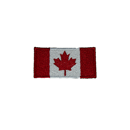 Emboidered Canadian Flag